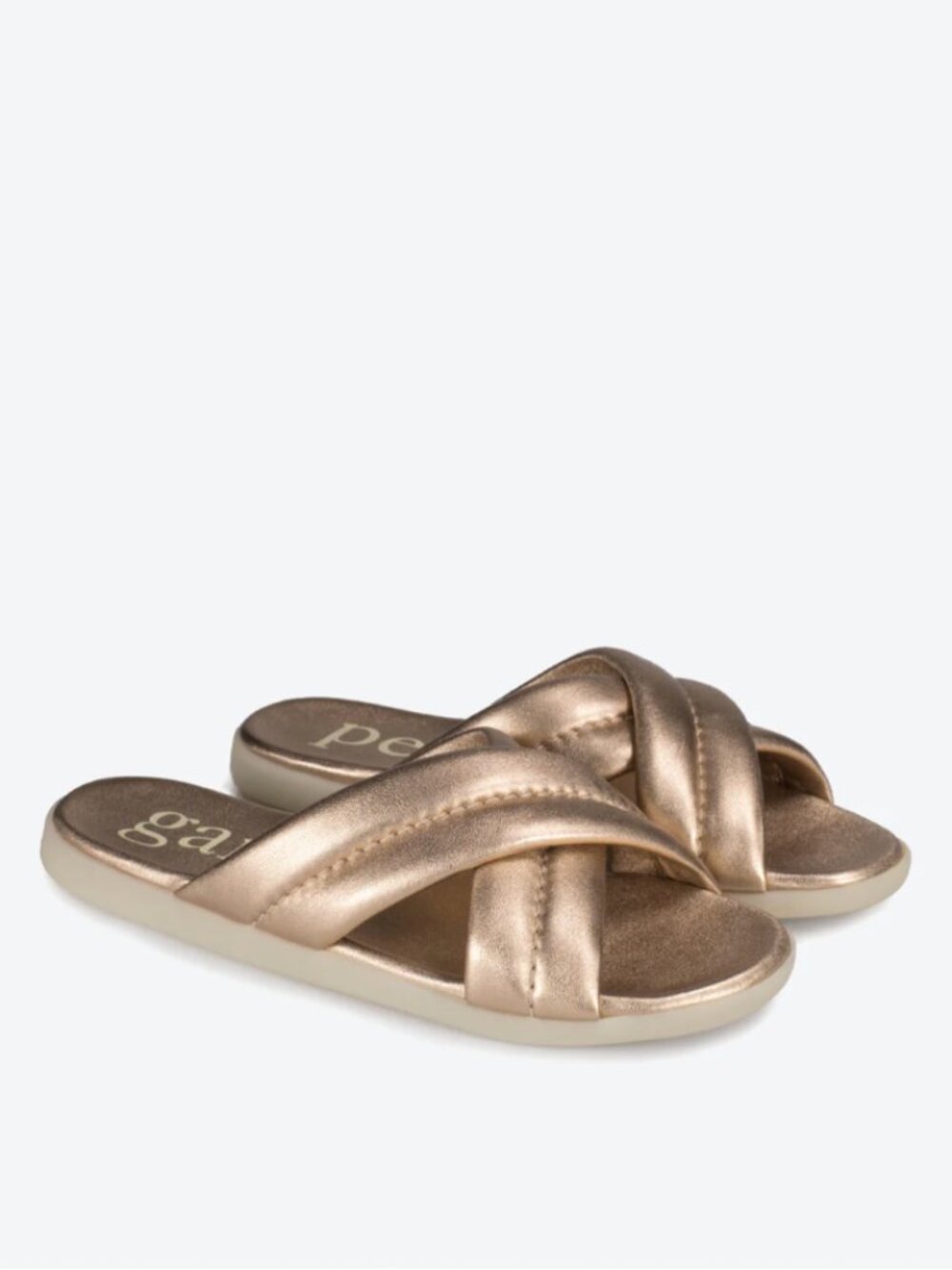 Pedro Garcia Palas Sandals / Gold / Size 37.5 (7)
